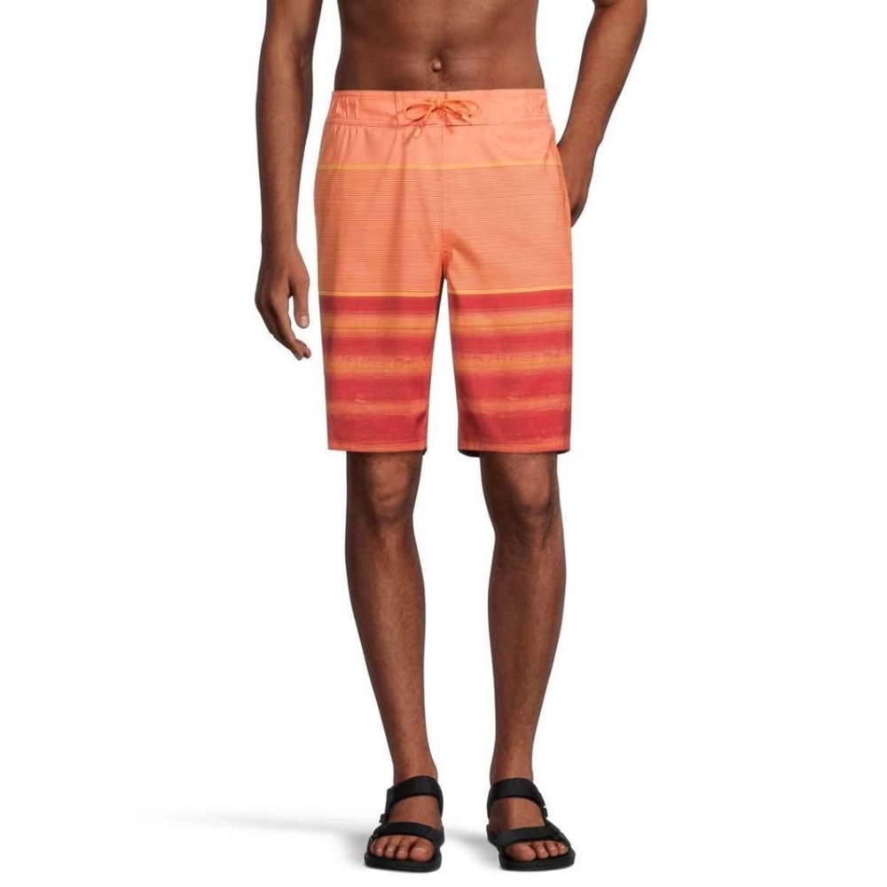 BRAND NEW men ripzone orange swim swimming bathing suit shorts size M